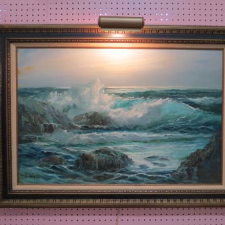 Sunset And Trees Letterman Mcm Painting Apartment Therapy S Bazaar