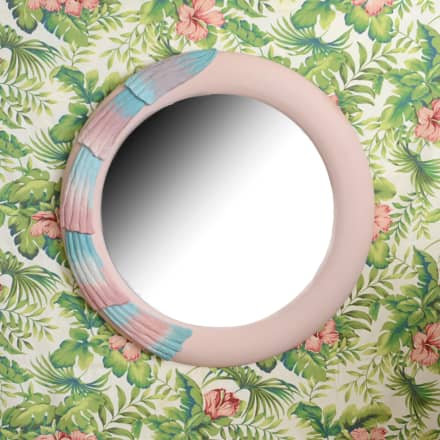 Aldina Golden Beaded Floor Mirror Apartment Therapy S Bazaar