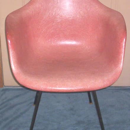 Vintage Mid Century Modern Black Swivel Pod Chair Apartment Therapy S Bazaar