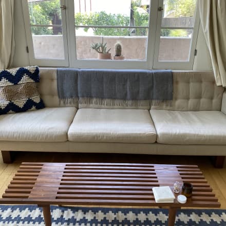West Elm Large Sleeper Sofa Couch Styl 80 Bliss Apartment