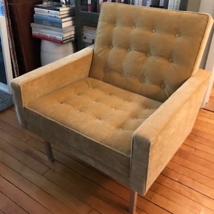 Shaw Walker Upholstered Tufted Desk Chair Apartment Therapy S