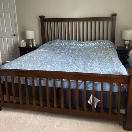 Basi Walnut Platform Queen Bed Apartment Therapy S Bazaar