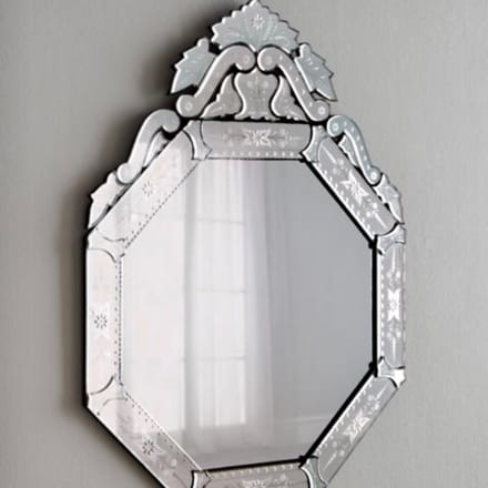 Aldina Golden Beaded Floor Mirror Apartment Therapy S Bazaar