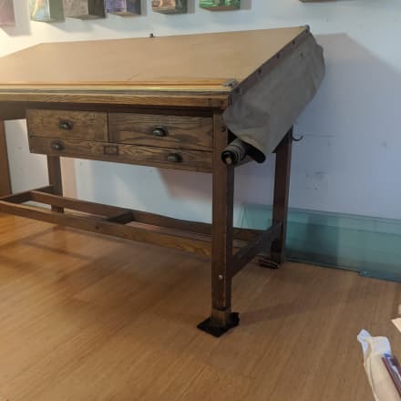 Restoration Hardware Flatiron Desk Reclaimed Wood Apartment