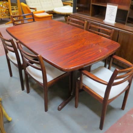 Vintage Mid Century Modern Walnut Dining Table Apartment Therapy S Bazaar