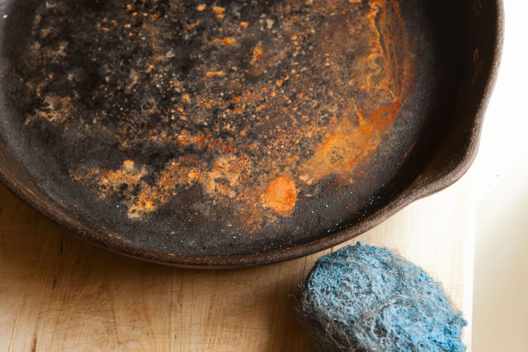 How To Restore a Rusty Cast Iron Skillet Kitchn