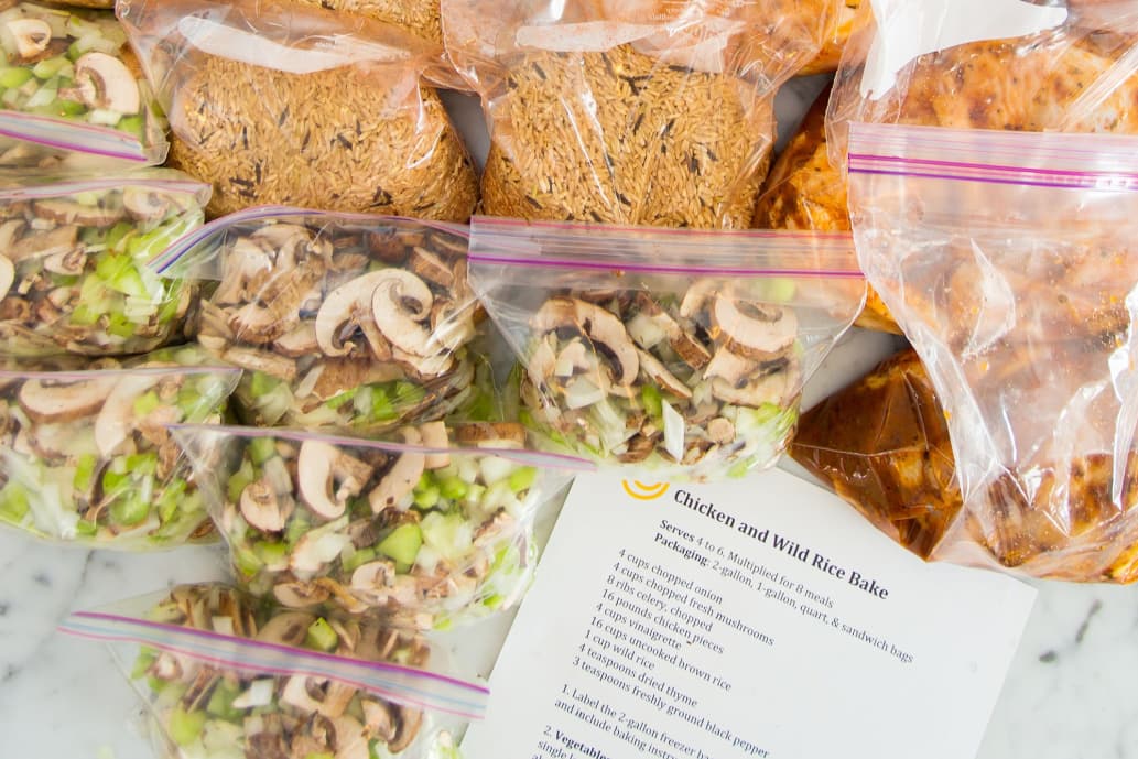 How I Threw a Freezer Meal Party & Made 50 Meals for Under $300 | Kitchn