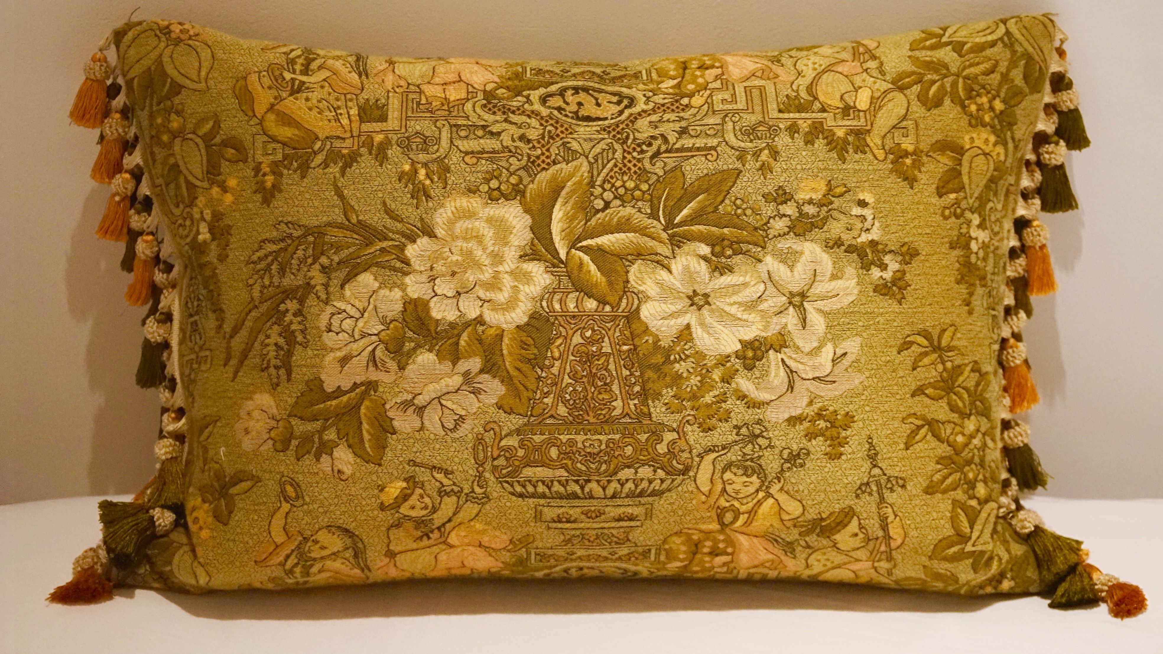 Decorative Gold Tapestry Pillow Apartment Therapy S Bazaar