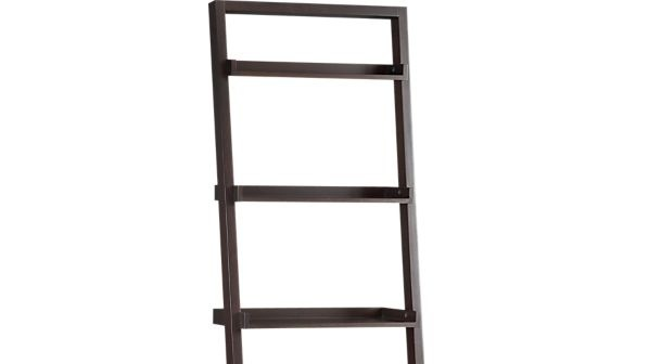 Crate Barrel Sloane Leaning Bookcase 2 Apartment Therapy S Bazaar