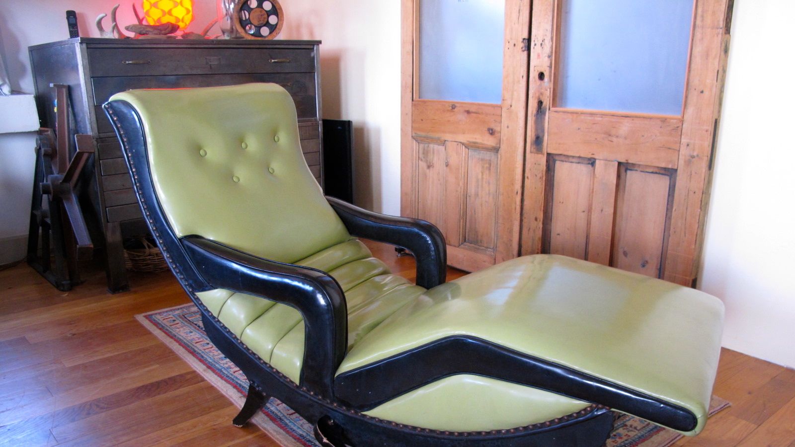 Vintage Reclining Lounger Contour Chair Co 50s Apartment Therapy S Bazaar