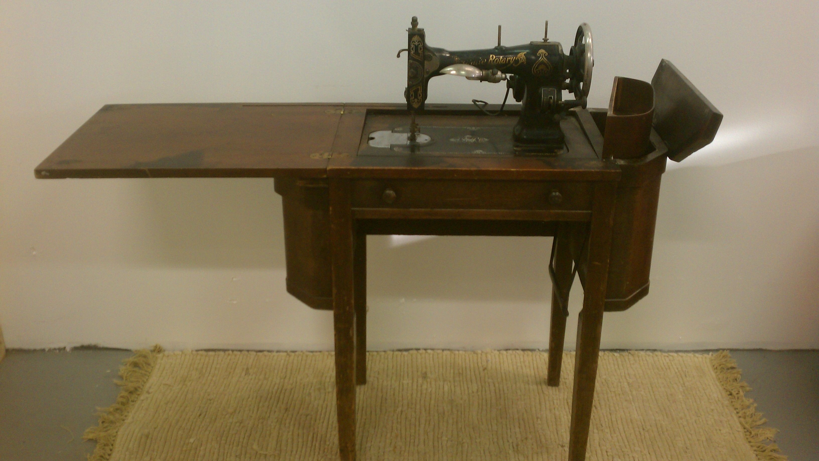Antique Martha Washington Cabinet Sewing Machine Apartment