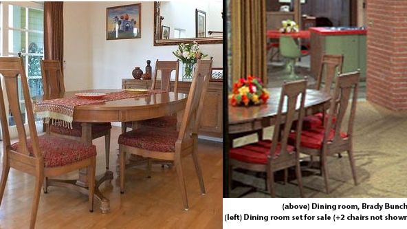 Brady Bunch Dining Set Possibly The Original Apartment