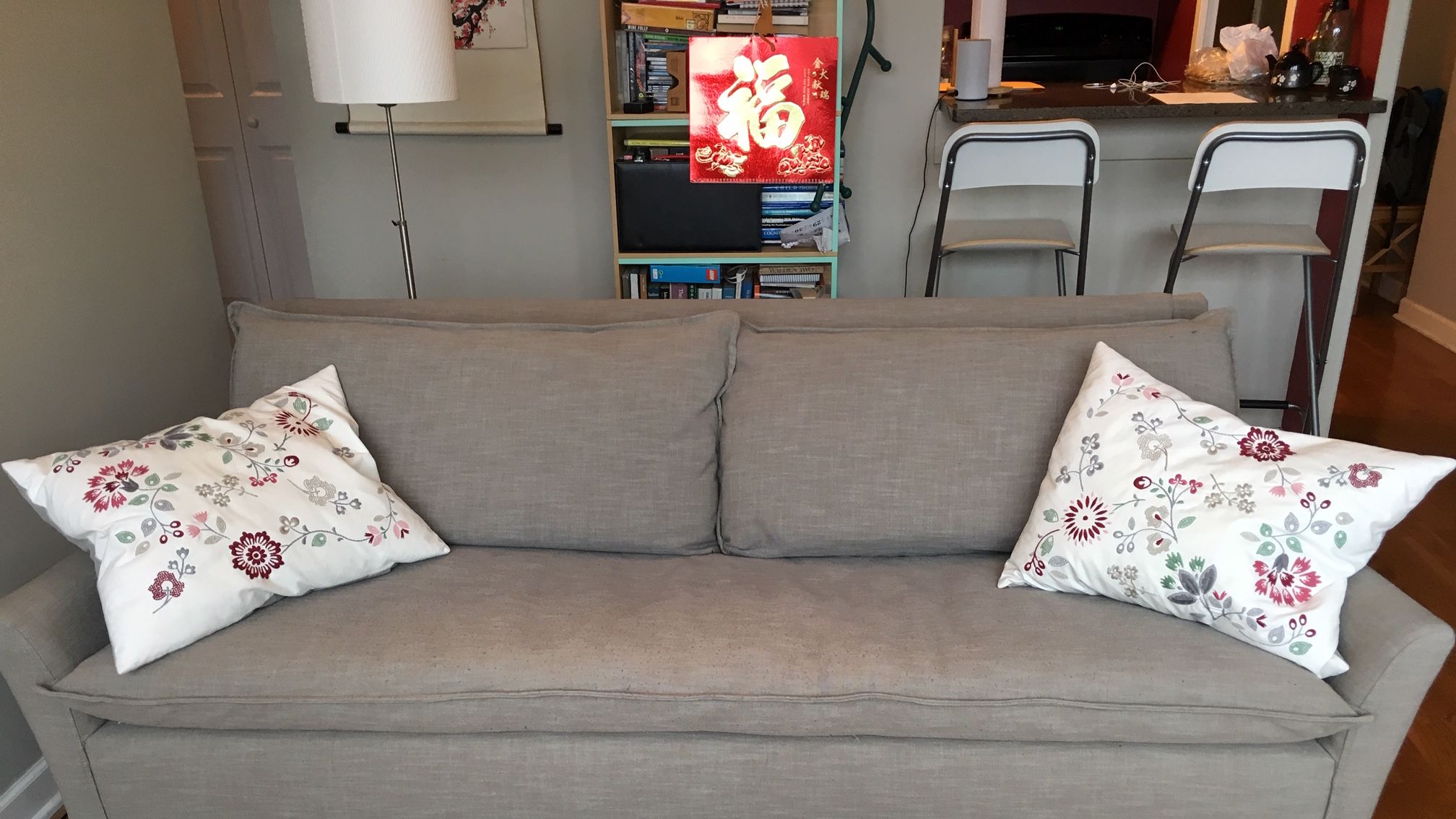 West Elm Bliss Queen Sleeper Sofa Pebble Grey Apartment Therapy S Bazaar