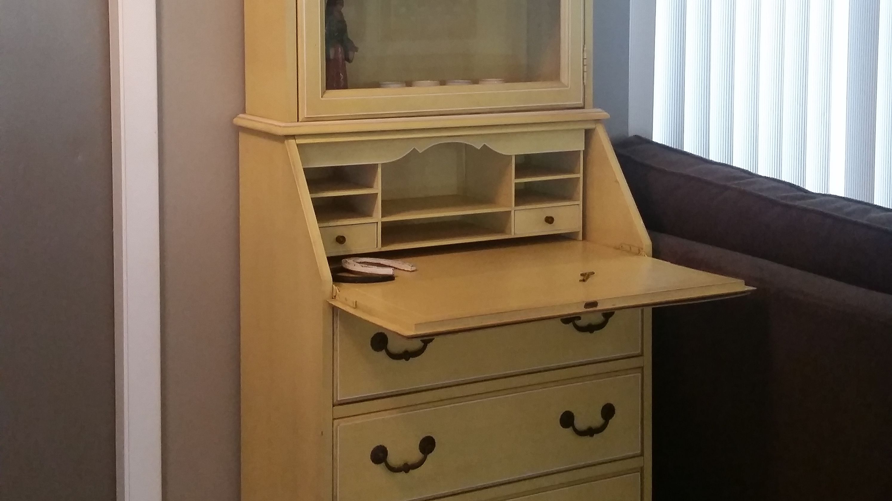 Sale Vintage Jasper Cabinet Secretary Desk Apartment Therapy S