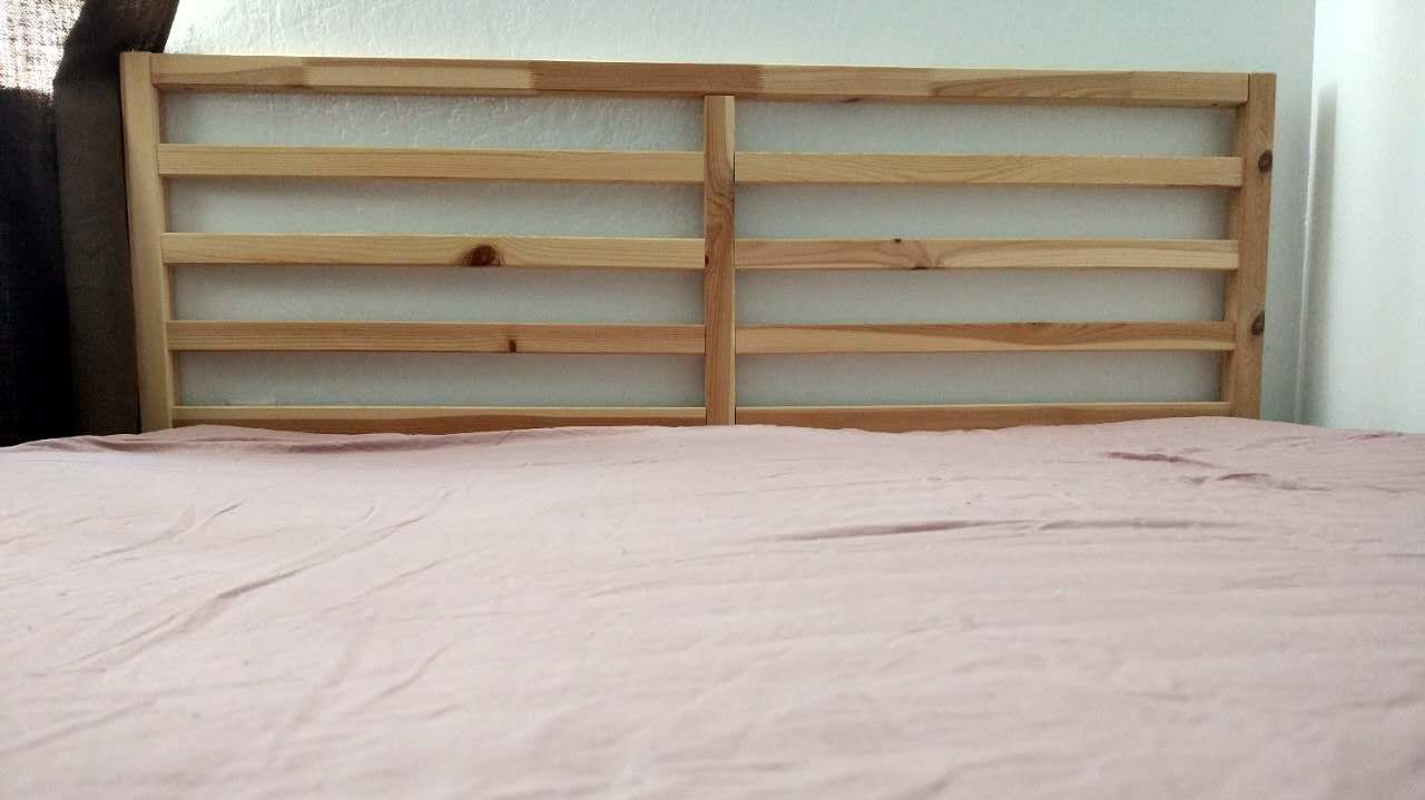 Ikea Tarva Pine Queen Size Bed With Mattress Apartment Therapy S Bazaar