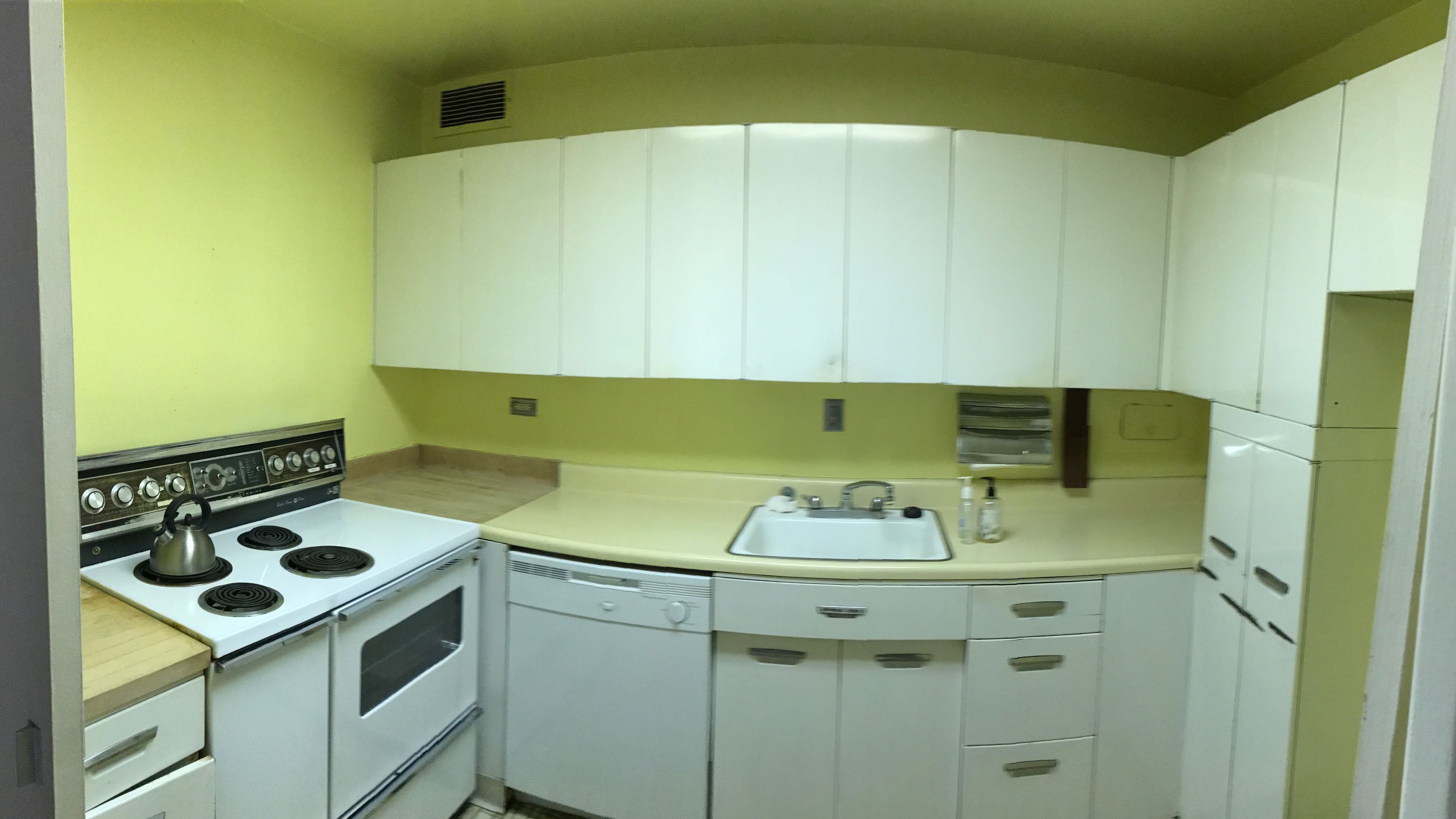 Mies Building Vintage Metal Kitchen Cabinets Apartment Therapy S Bazaar