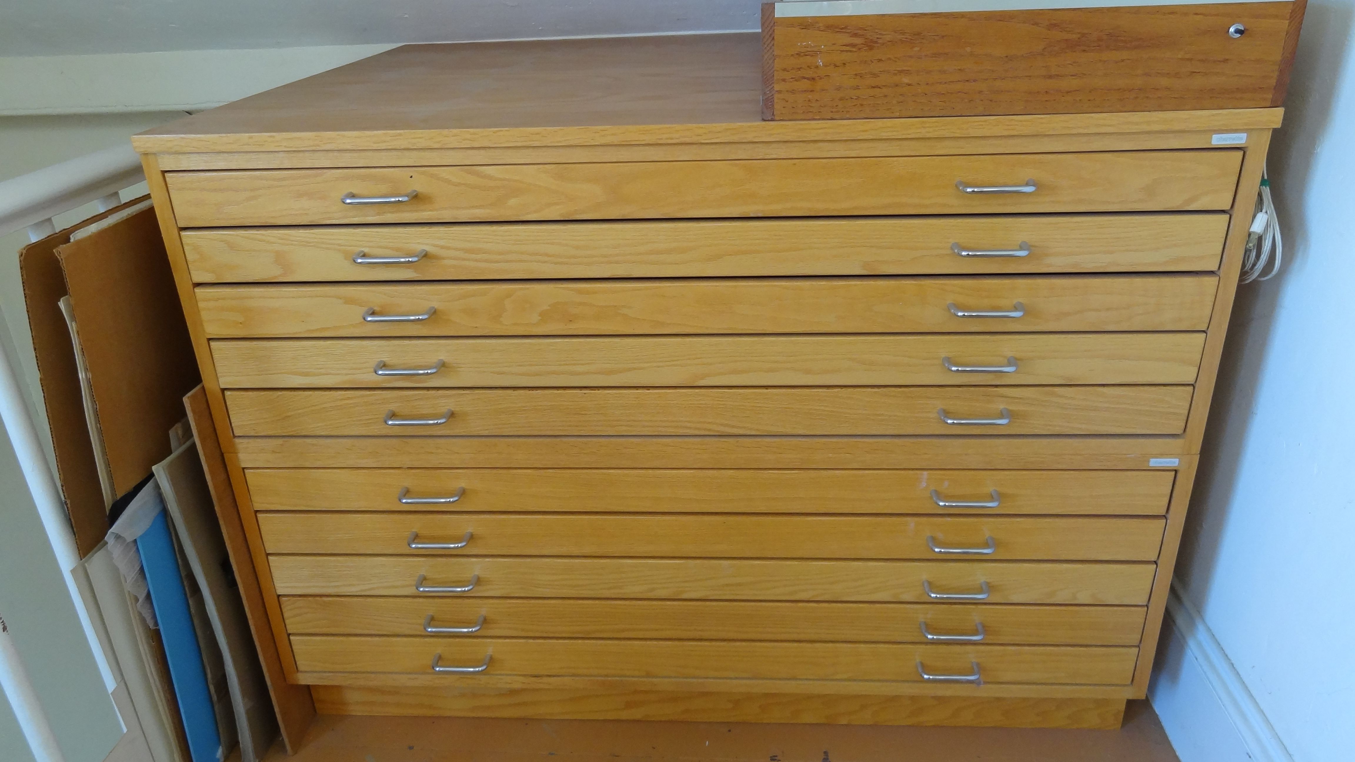Regency Flat File Cabinet, John Lomas Custom Furniture