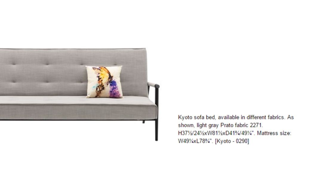 Bo Concept Kyoto Sofa Bed Super Deal Apartment Therapy S Bazaar