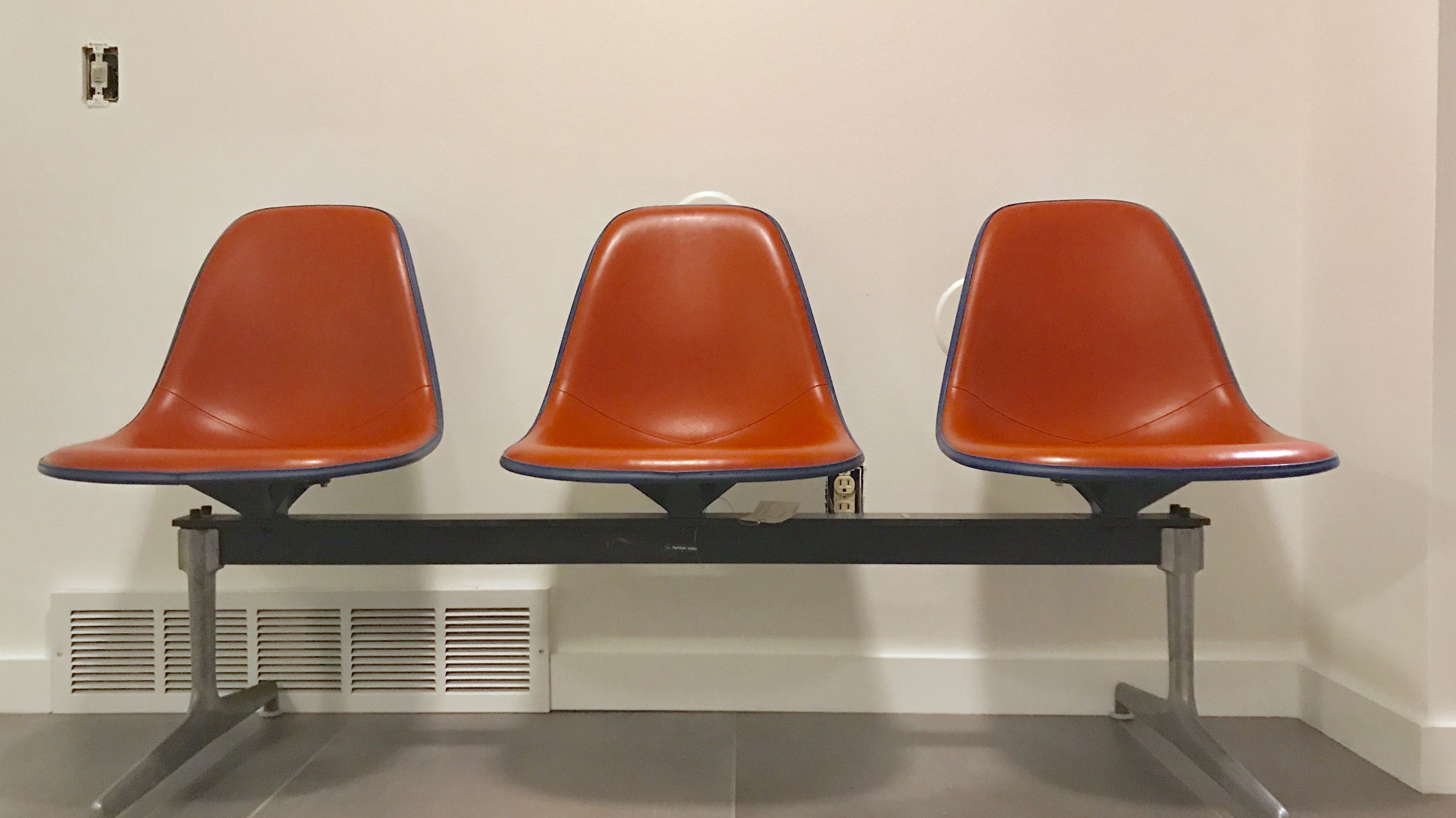 Vintage Herman Miller Eames Tandem Airport Bench Apartment Therapy S Bazaar