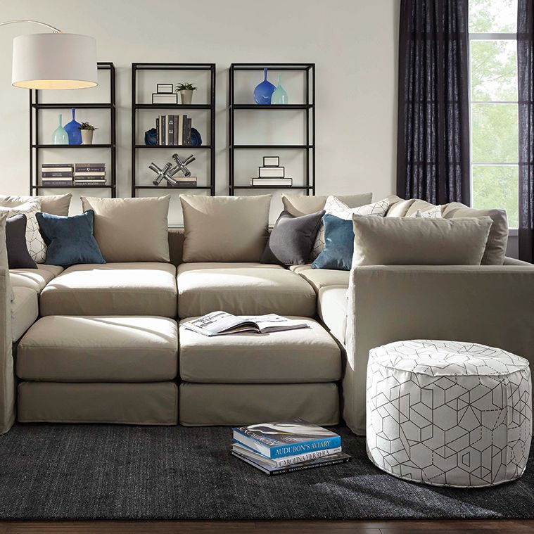 Mitchell Gold Bob Williams Dr Pitt Sectional Apartment