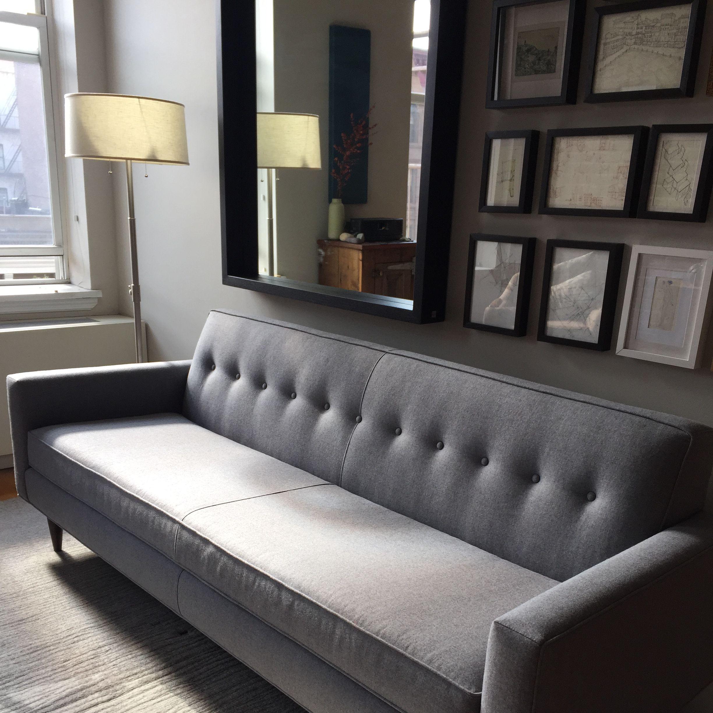 Brand New Dwr Bantam Sofa 86