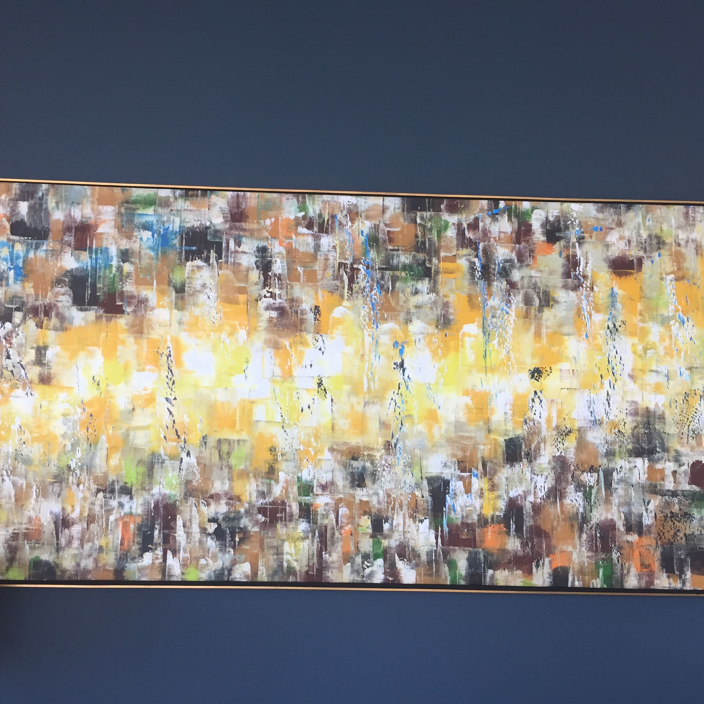 Slickers Original Abstract Painting By Jinlu Apartment
