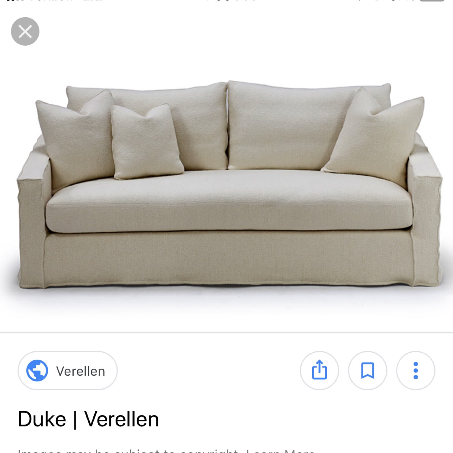 Verellen Duke Sofa Apartment Therapy S Bazaar