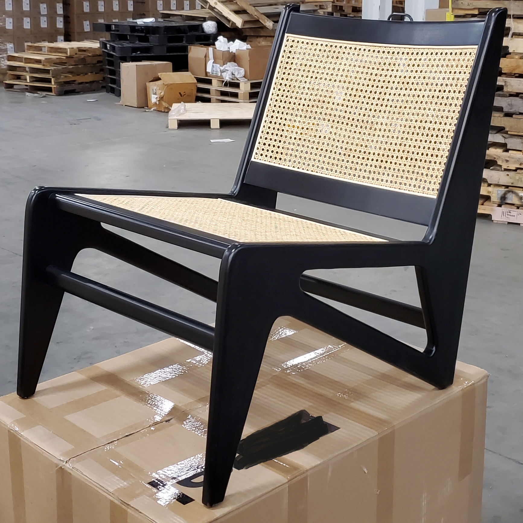 Pierre Jeanneret Style Lounge Chair Apartment Therapy S Bazaar