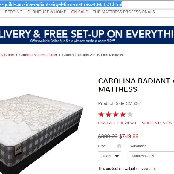 Queen Gel Foam Mattress Firm Barely Used Apartment Therapy S
