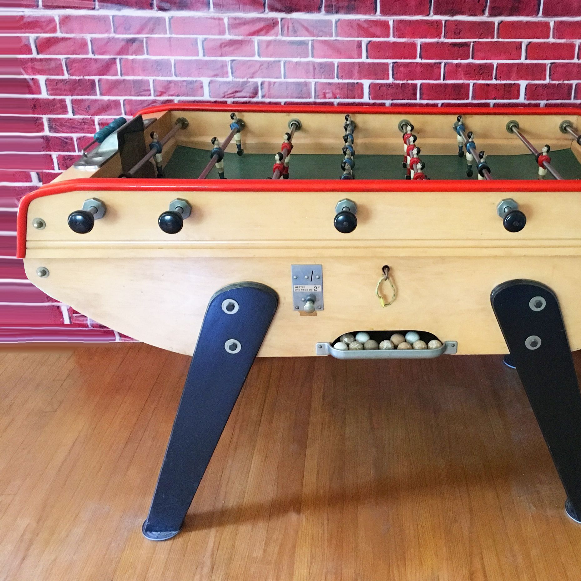 Vintage Classic B60 Bonzini French Foosball Table Apartment Therapy S Bazaar