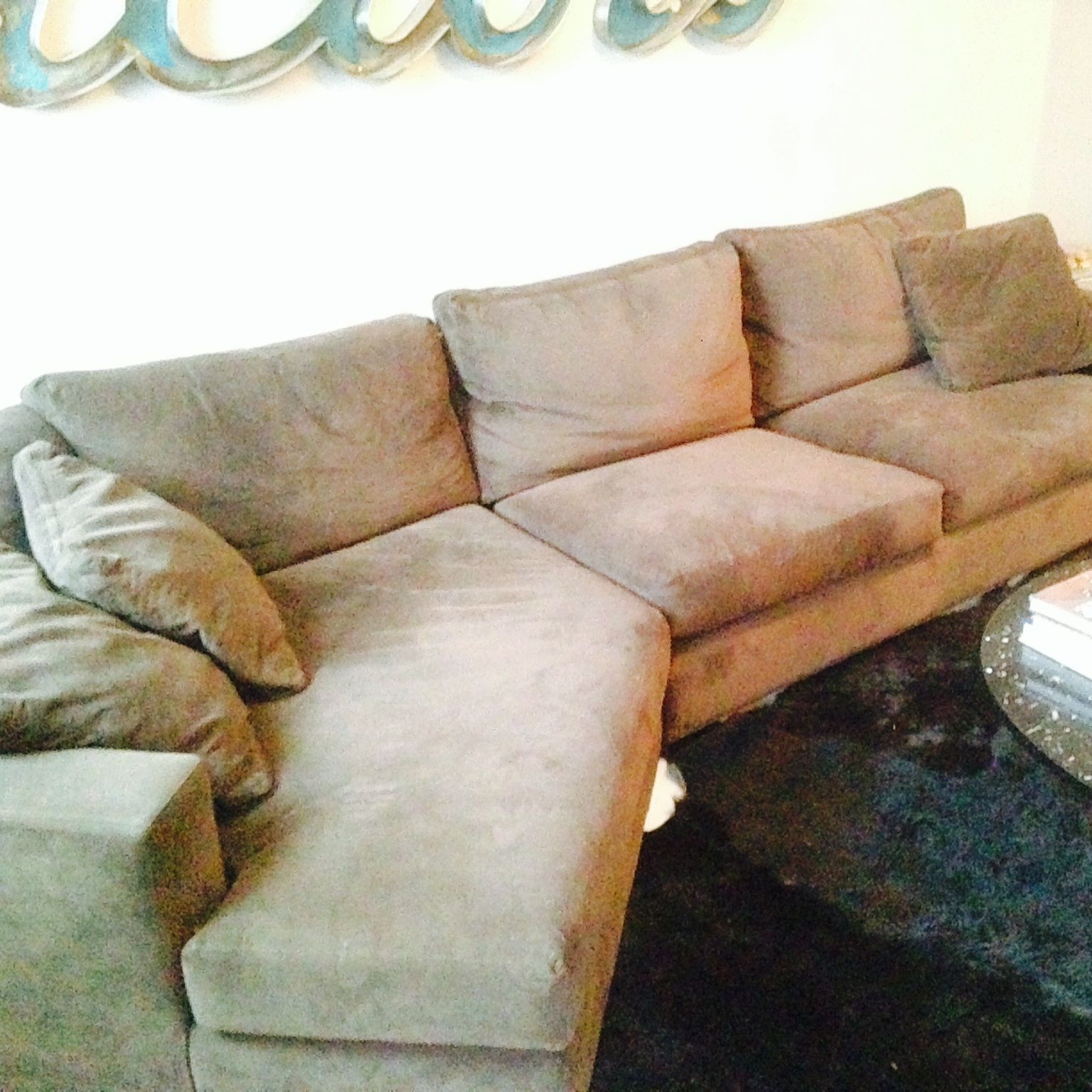 Room Board Metro Sectional W Angled Arm Chaise Apartment