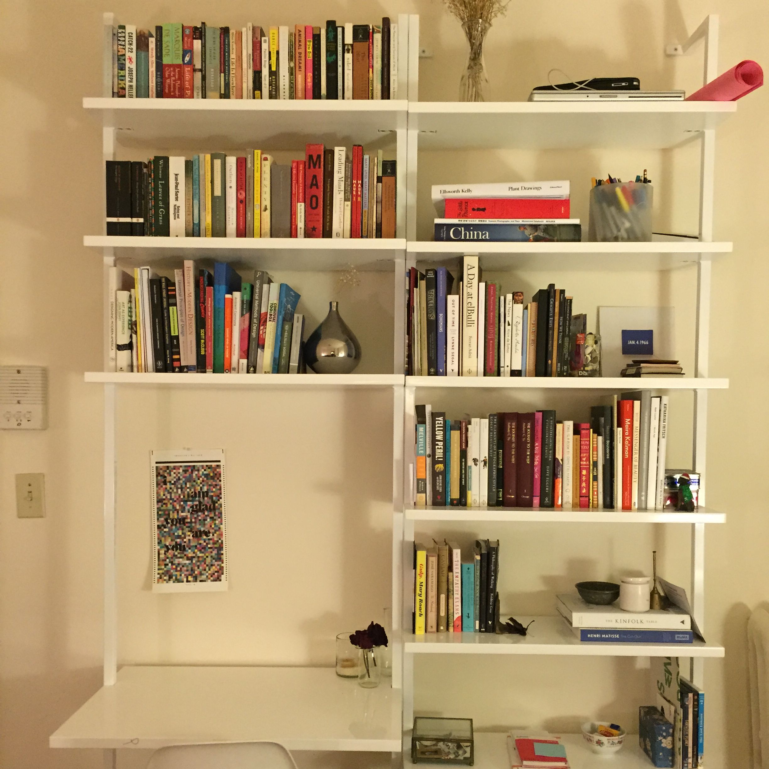 Cb2 White Stairway Desk Bookcase Apartment Therapy S Bazaar Pretty impressive considering we launched billy in 1979. cb2 white stairway desk bookcase