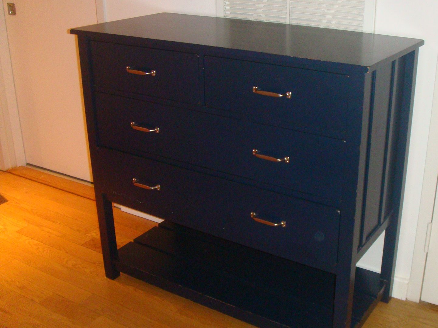 kids navy dresser