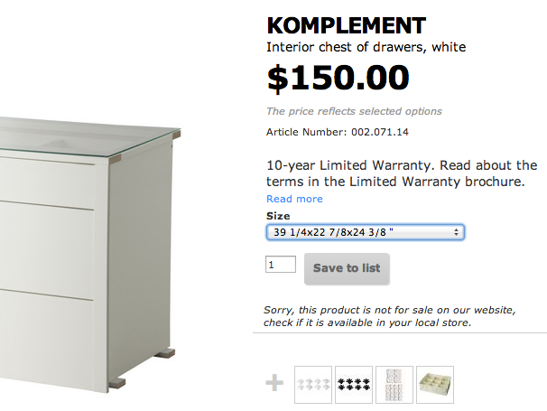 Komplement Interior Dresser Drawers For Ikea Pax Apartment