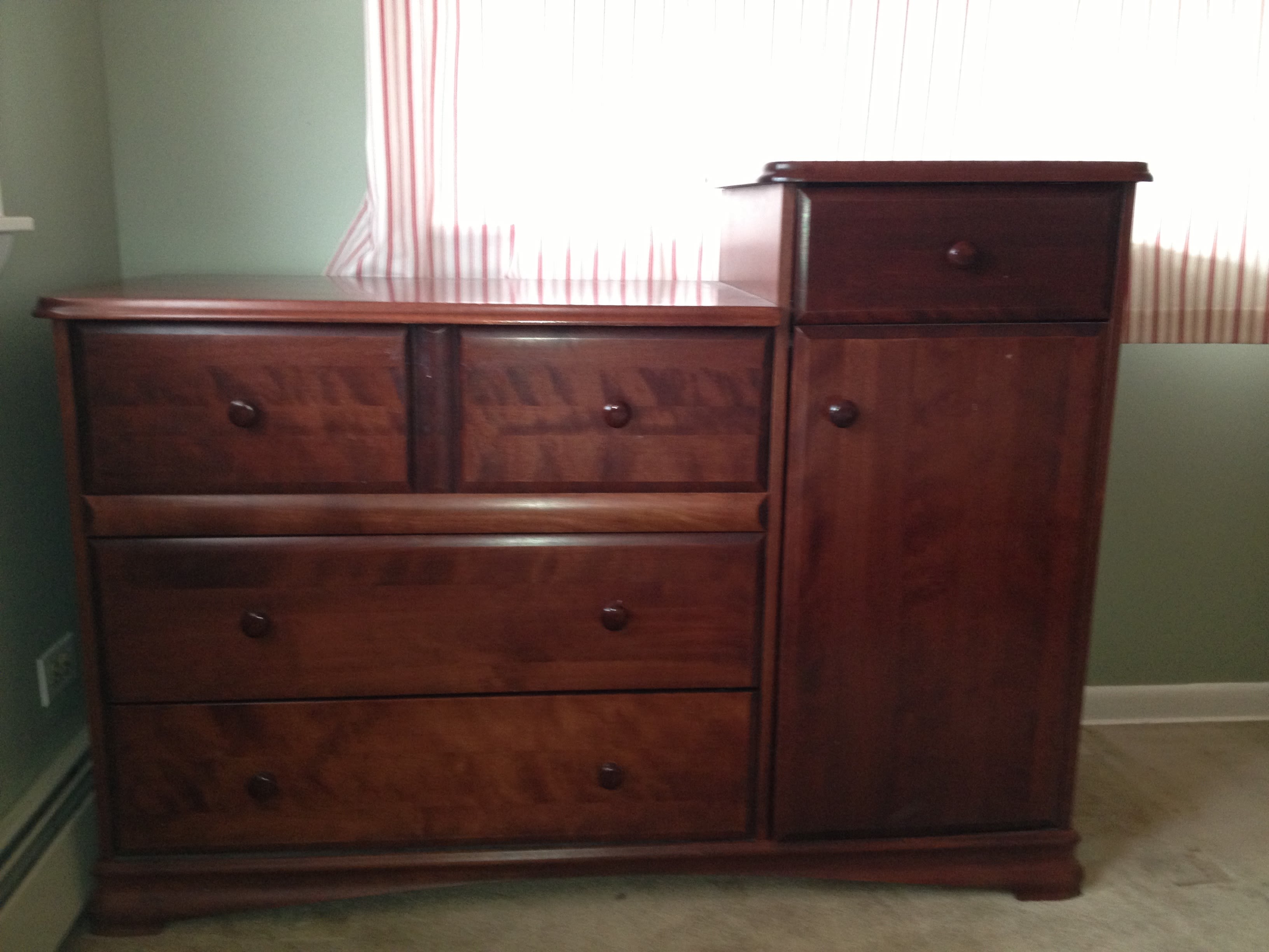 Cherry Morigeau Lepine Dresser Changing Table Apartment