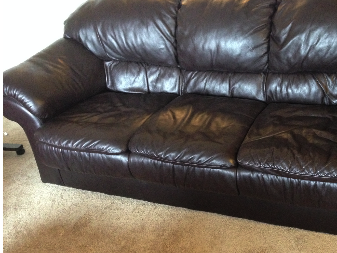Leather Sofa By Robinson And Robinson Apartment Therapy S Bazaar