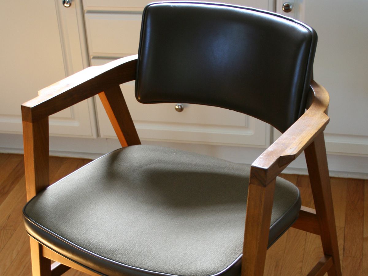 mid century modern gunlocke armchair no21c