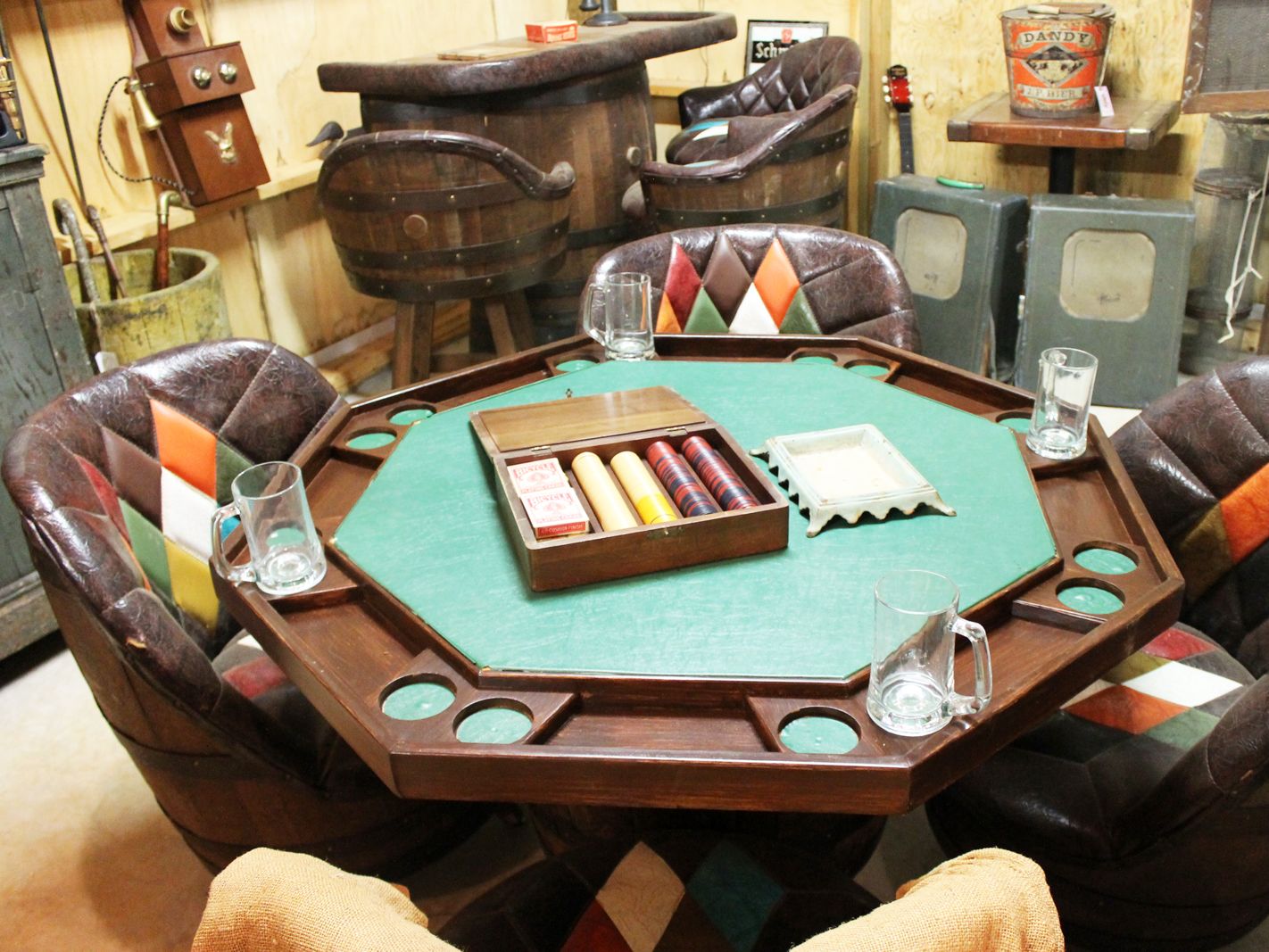 Kitschy Retro Whiskey Barrel Table And Bar Apartment Therapy S Bazaar And i said sure i. kitschy retro whiskey barrel table and bar