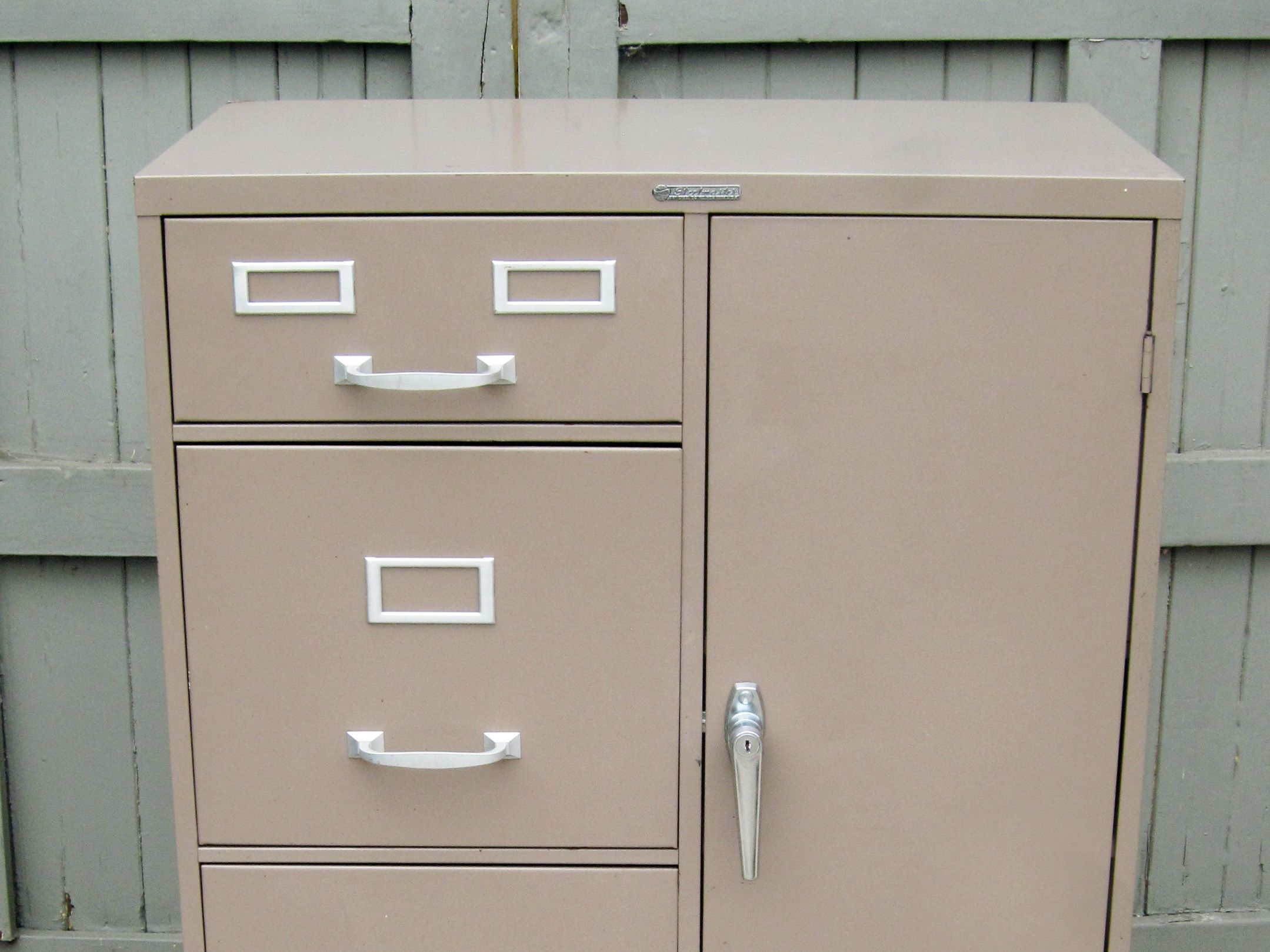 Mid Century Steelmaster File Cabinet With Safe Apartment