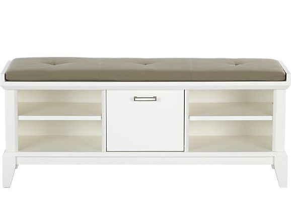 Crate Barrel Paterson Storage Bench Apartment Therapy S Bazaar