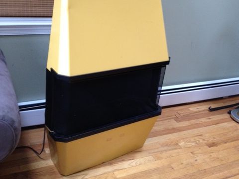 Midcentury Sears Electric Fireplace Heater Apartment Therapy S Bazaar