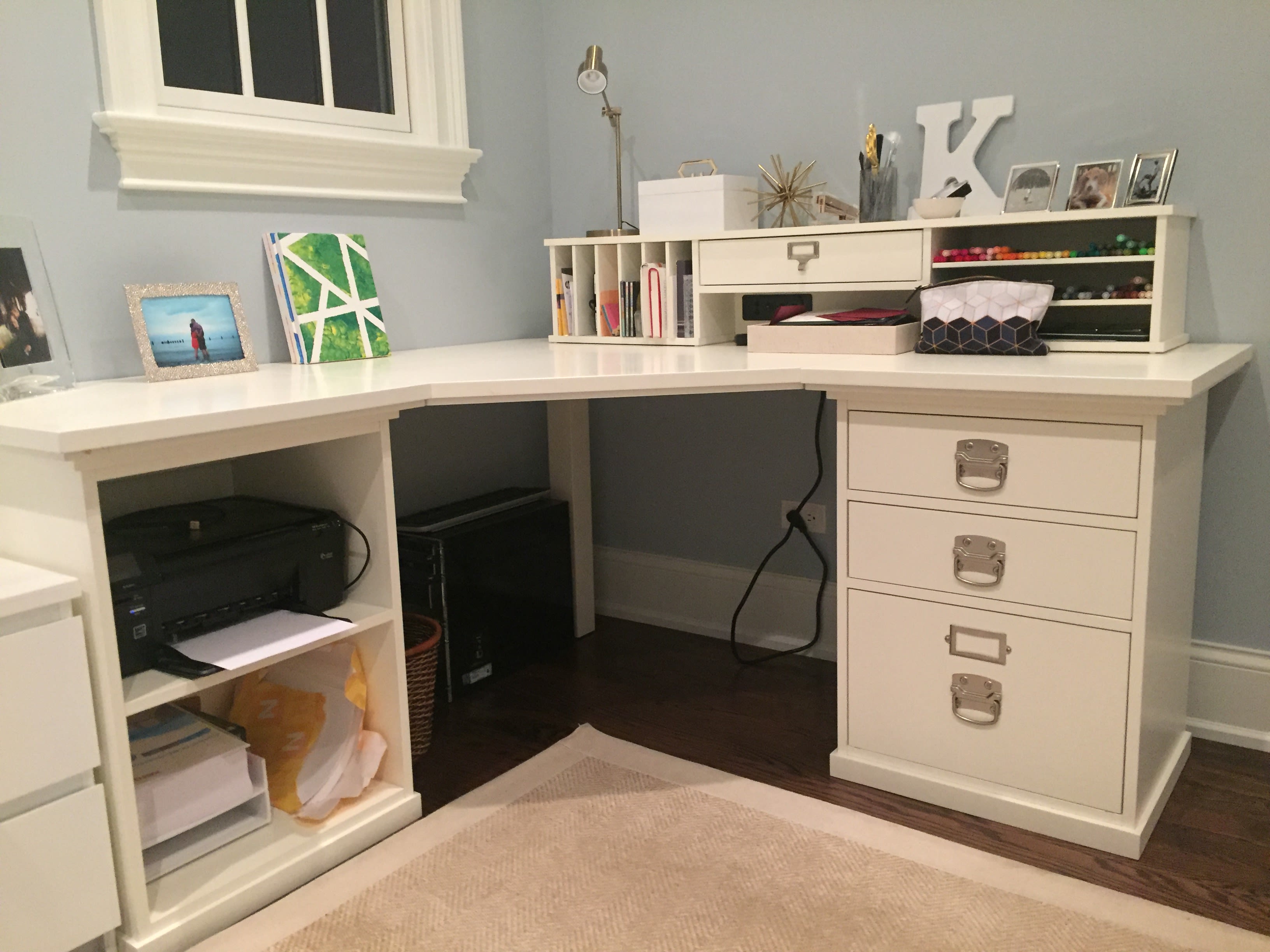 Pottery Barn Bedford Corner Desk Apartment Therapy S Bazaar