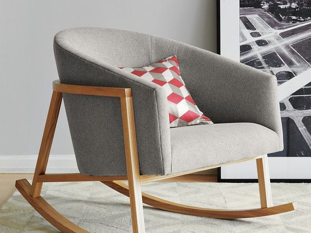 West Elm Modern Rocking Chair Apartment Therapy S Bazaar