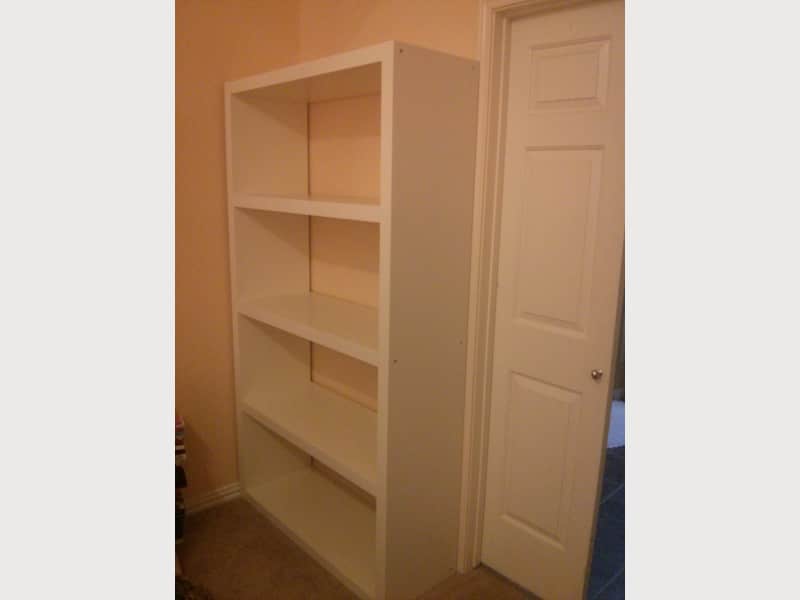 Ikea White Lack Bookcase Discontinued Apartment Therapy S Bazaar