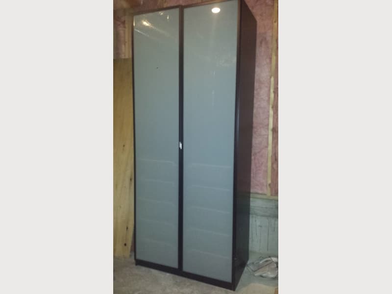 Ikea Fevik Brown Wardrobe Apartment Therapy S Bazaar