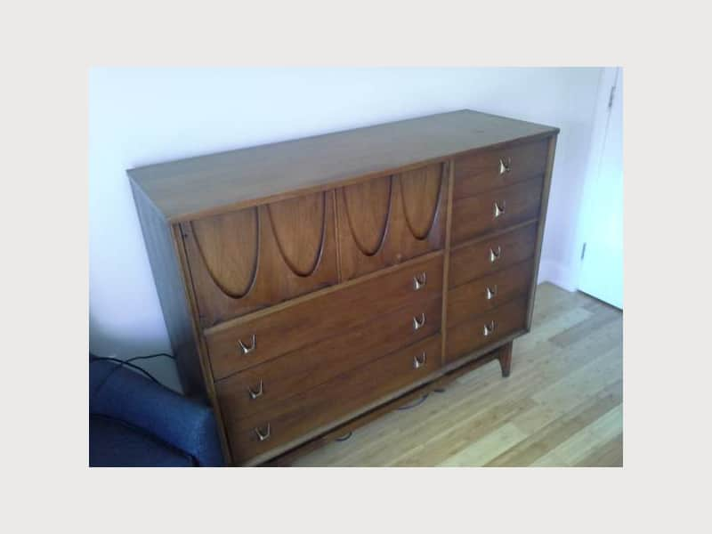 Midcentury Vintage Broyhill Brasilia Magna Dresser Apartment