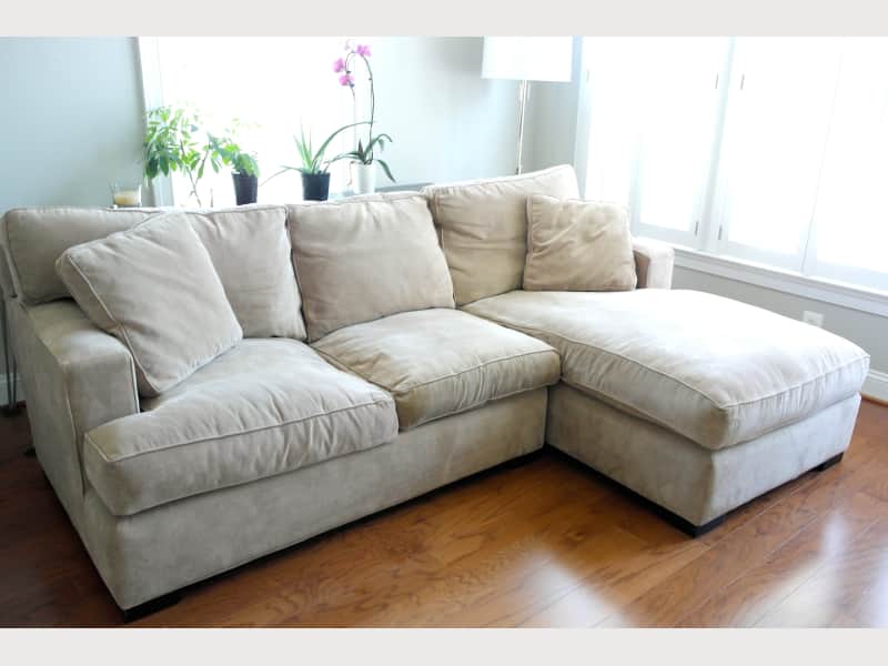 Arhaus Dune 2 Piece Sectional Sofa Apartment Therapy S Bazaar