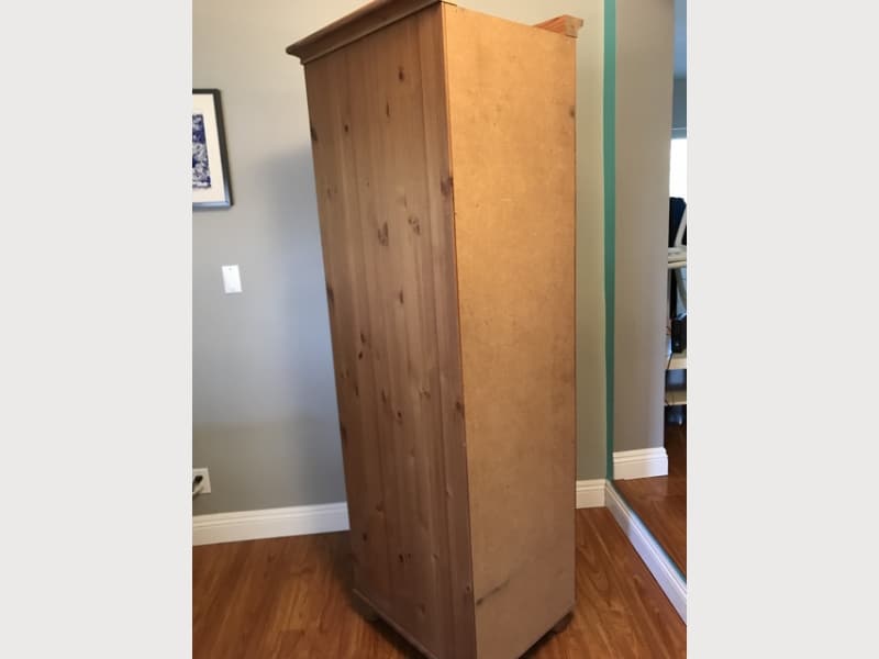 Ikea Leksvik Pine Linen Cupboard Apartment Therapy S Bazaar