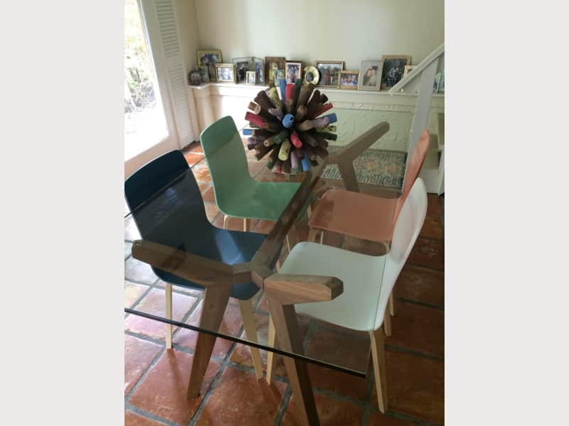 Anthropologie Wood Lacquered Tamsin Chairs Apartment Therapy S Bazaar