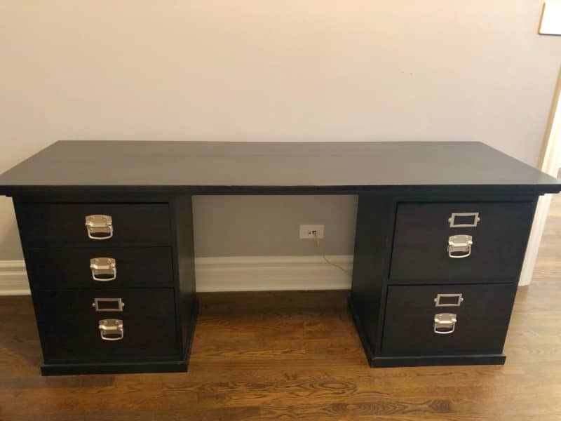 Pottery Barn Bedford Desk Black Apartment Therapy S Bazaar